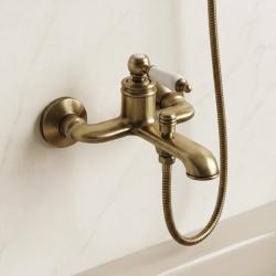 Aquanello Heritage Manor Classic Bath Mixer Tap Bronze BN-3001-HM